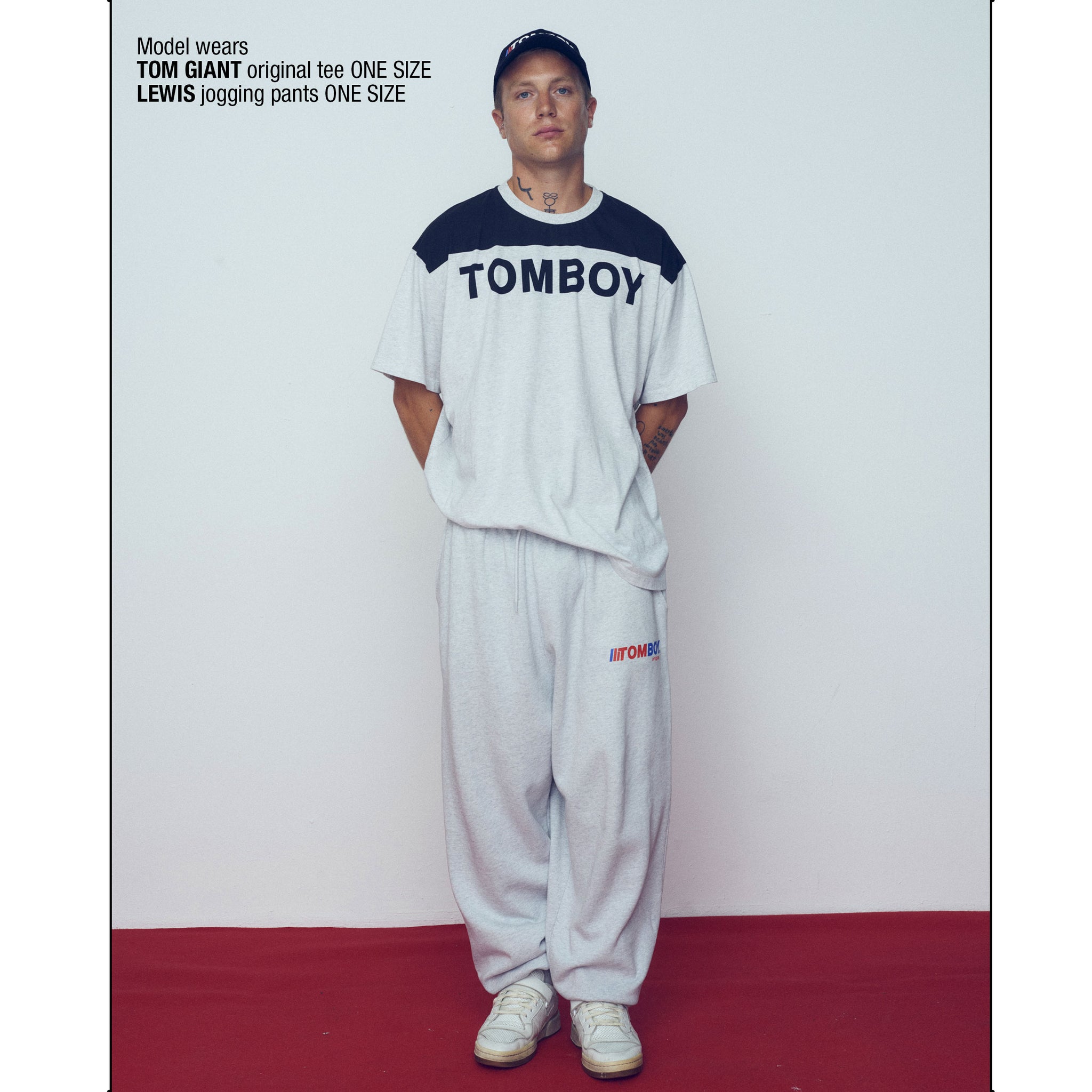 TOM GIANT GREY/BLACK