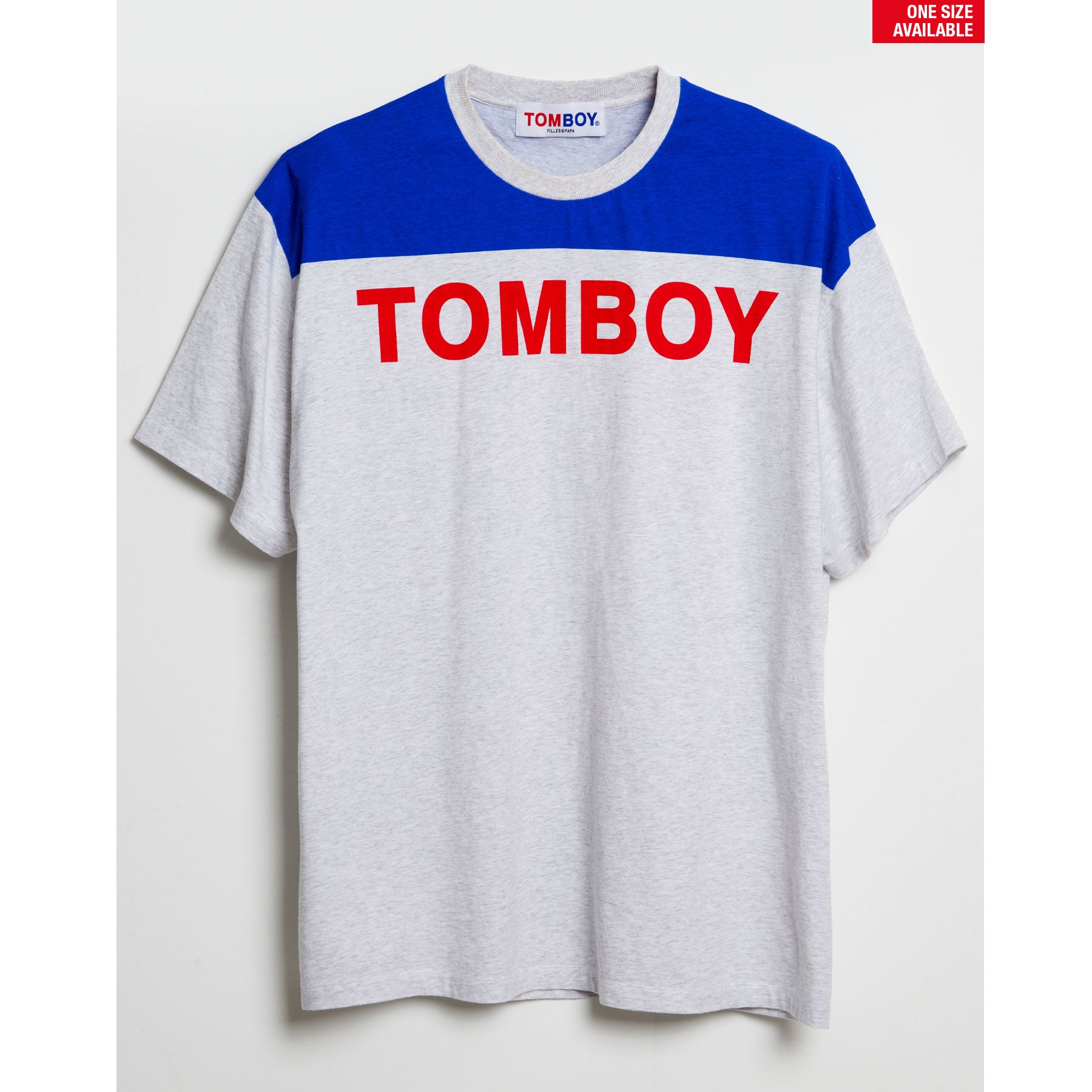 TOM TAILLE UNIQUE GRIS/BLEU