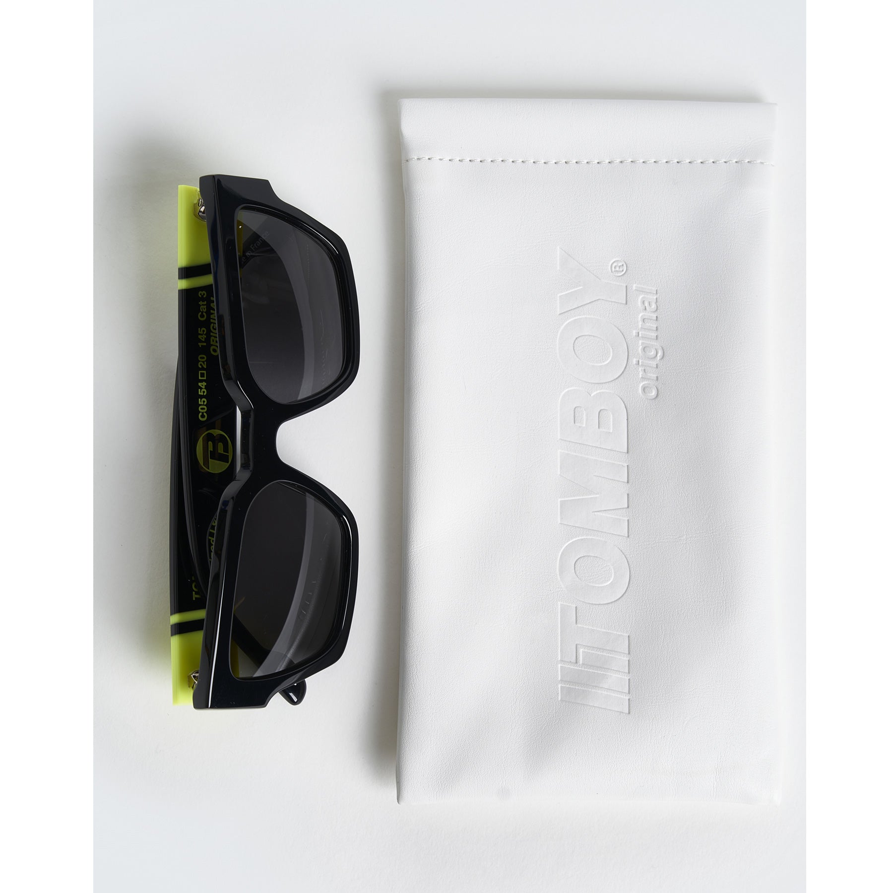 BLACK/NEON YELLOW SUNWEAR
