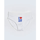I LOVE TOMBOY BRIEFS
