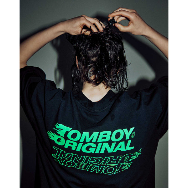 THE NEWHOUSE ザ ニューハウス TOMBOY TEE トムボーイT TOM GIANT GREY/BLACK | TOMBOY ORIGINAL