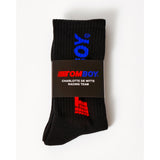 RACING BLACK SOCKS