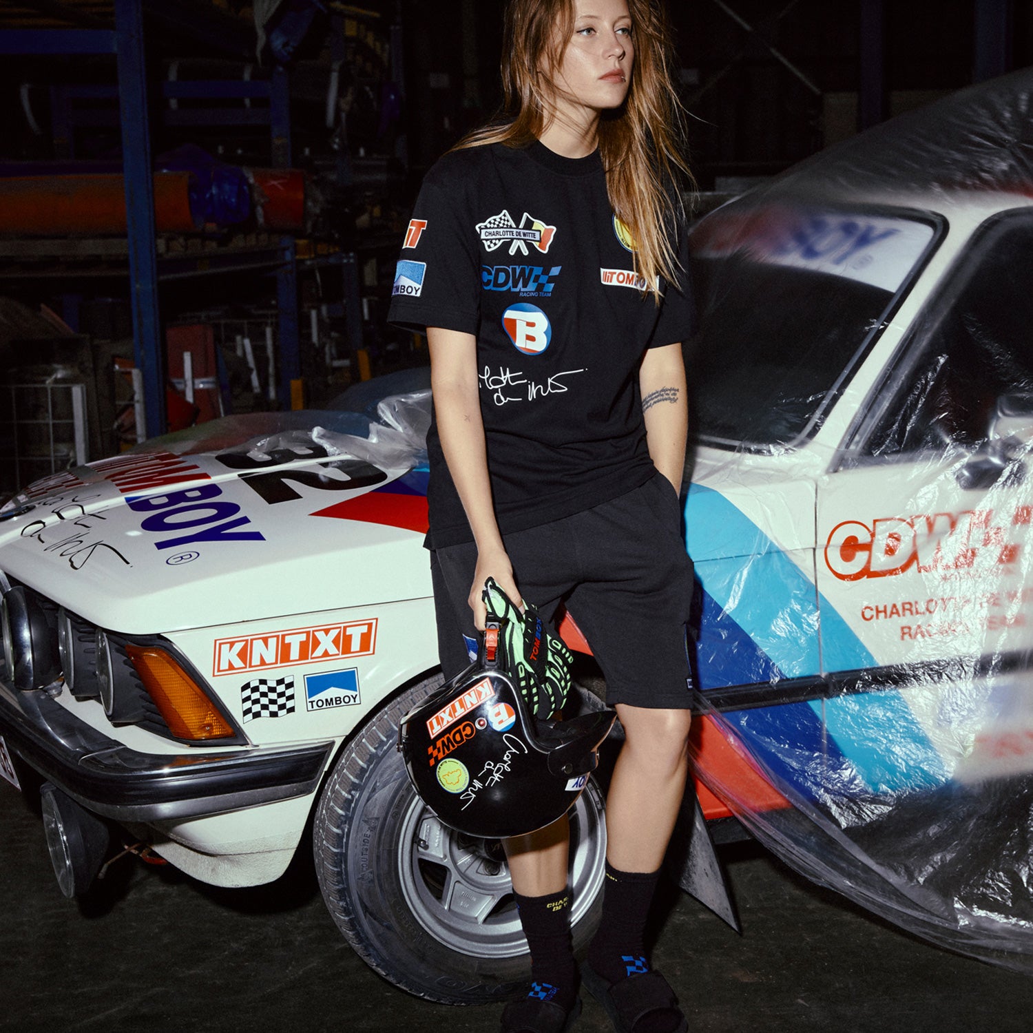 RACING BLACK SOCKS