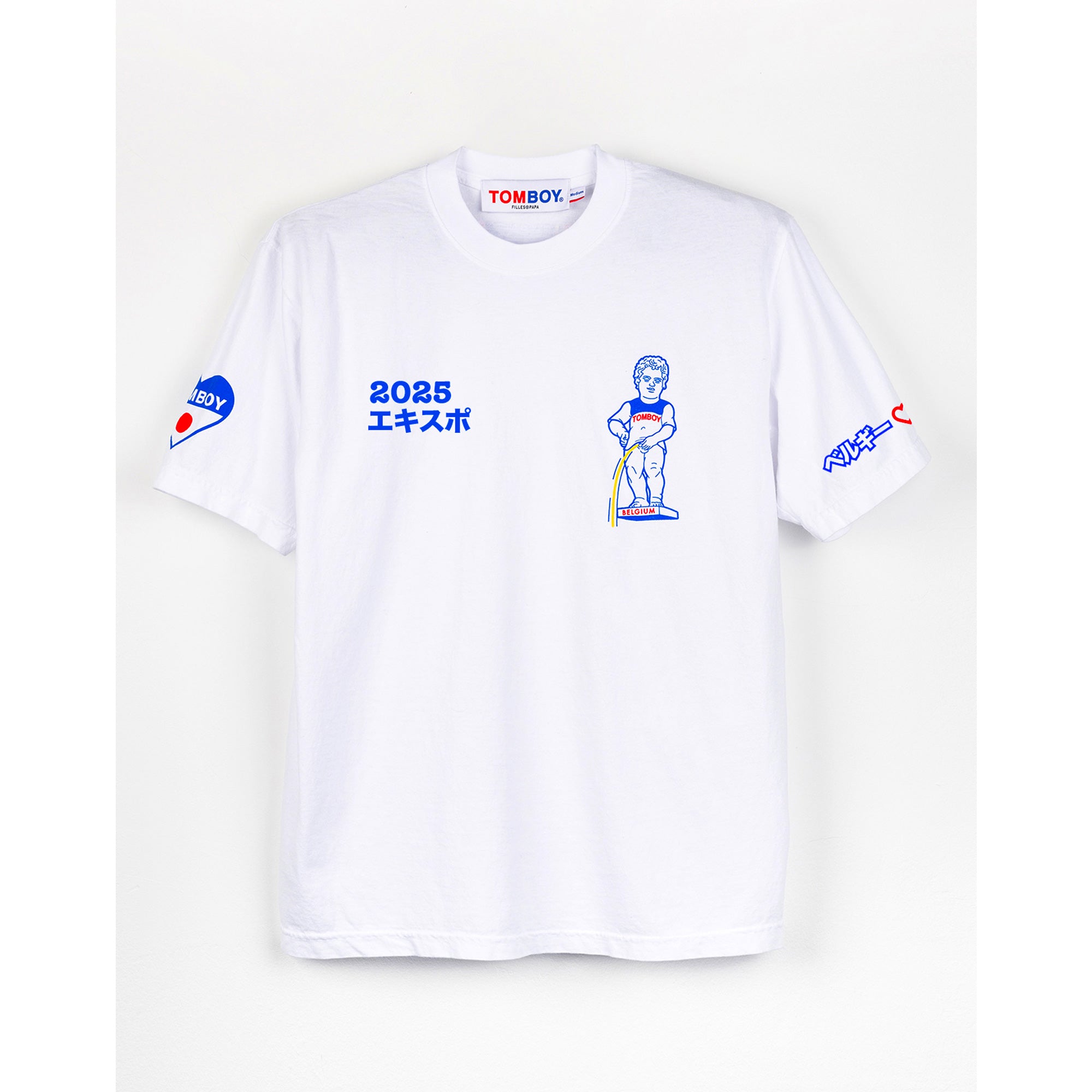 PRINTED WHITE TEE