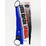 BLUE/GREY FLAG TOP