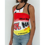 RED/YELLOW FLAG TOP