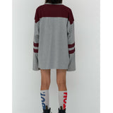 SCOTT GREY/BURGUNDY