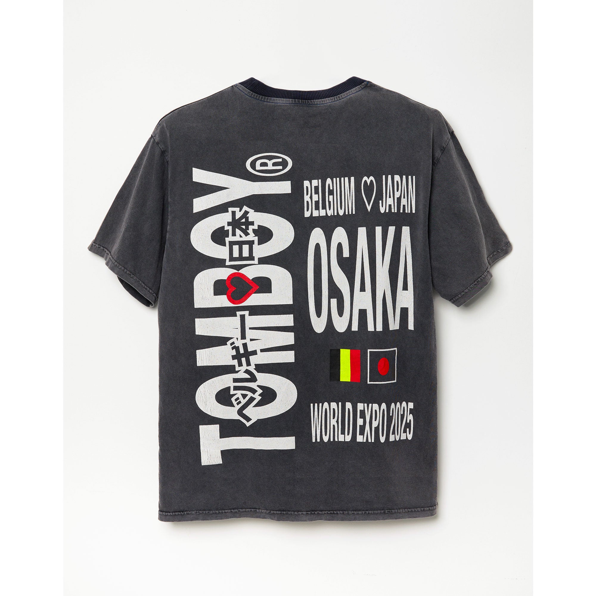 FADED BLACK TEE