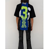 HANDCRAFTED TEE - BLACK/BLUE