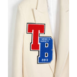 VARSITY IVORY COAT